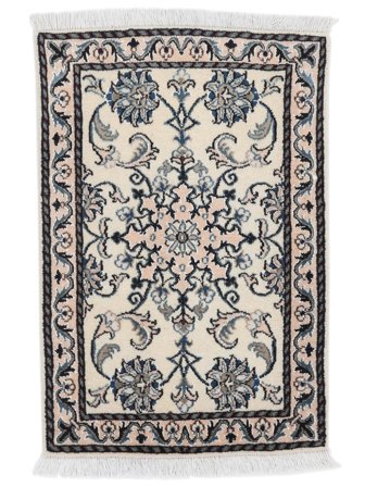 Medaljong Liten Nain Matta 60X88 Ull