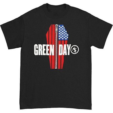 Green Day Zipper T-shirt
