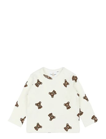 Tnsbpaulo L_S Rib Tee Cream The New