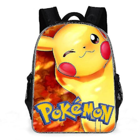 Pokémon Skolesekk Ryggsekk Komfortabel Studentryggsekk