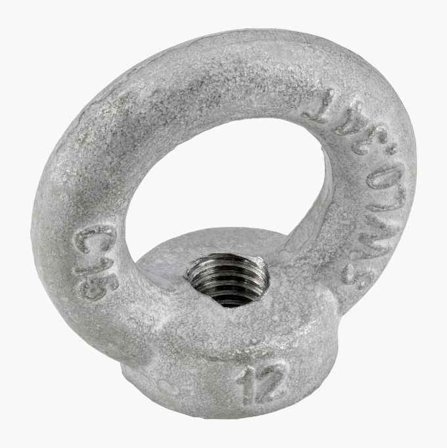 Ringmutter M12 4 st. - Biltema