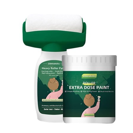 Væg Reparations Rullebørste Hurtigtørrende Ikke-dryppende Væg Reparations Maling til Hjemmet