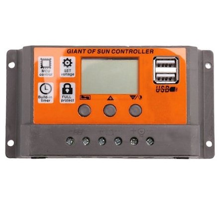 100A MPPT Solpanel Regulator Ladecontroller 12V/24V Auto Fokus Sporing