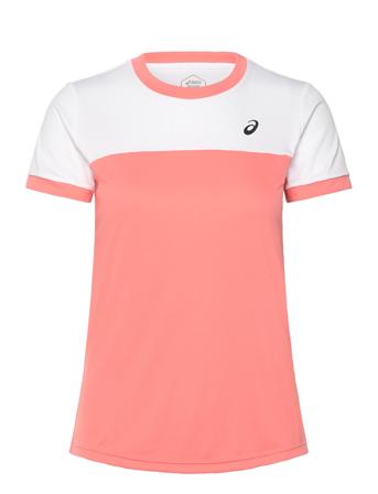 Asics Women Court Ss Top Rosa