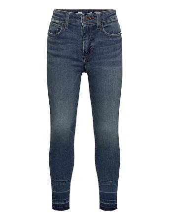 Kids High Rise Ankle Jeggings With Max Stretch Blue GAP