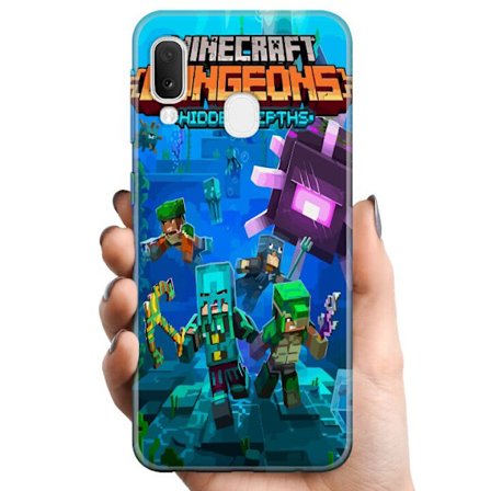 Kompatibelt Mobilskal till Samsung Samsung Galaxy A20e Minecraft