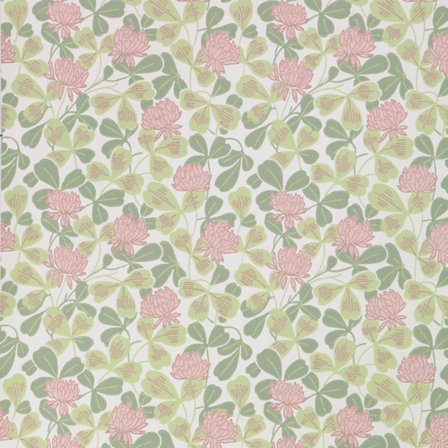 Duro Tapetprov, Klöver 033-14P Gammalsvenska Papper, Rosa, L, , Färg & tapeter