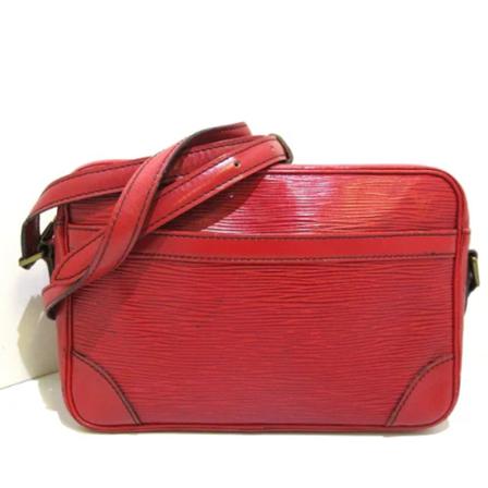 Louis Vuitton Vintage, Pre-owned Shoulder Bag Rood, Dames, Maat:ONE Size,leather