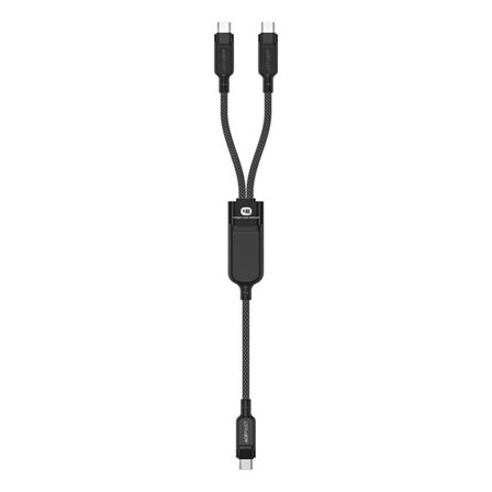 Acefast 2in1 USB-C-kaapeli 100W 480Mb/s