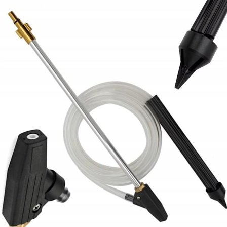 Hiekkapuhallussarja Messinkiliitännällä – Keraaminen Suutin | 3M Letku | Yhteensopiva Bosch, Makita, Black & Decker kanssa