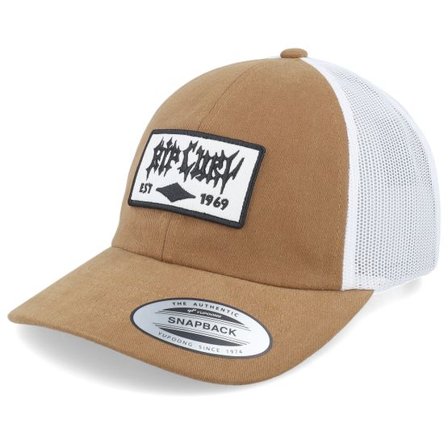 Rip Curl - Beige trucker Keps - Quality Products Beige/Black Trucker @ Hatstore