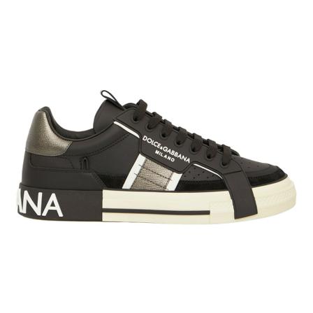 Dolce & Gabbana, Sneakers Cs 1863 Ao 223 Zwart, Heren, Maat:41 EU