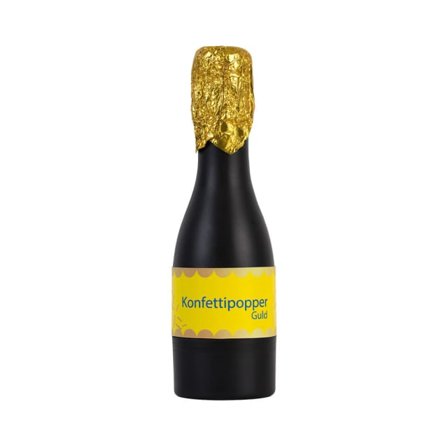 Hedlunds Konfettipopper Champagne 20 cm Partytillbehör Flerfärgad 20CM