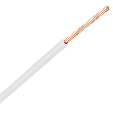 Nexans PN 2,5mm² hvit metervare (1-100m)
