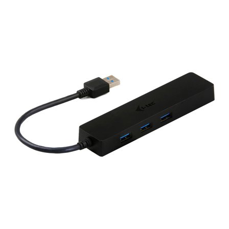 I-TEC USB 3.0 Slim HUB 3 Port + Gigabit Ethernet Adapter - hub - 3 porter