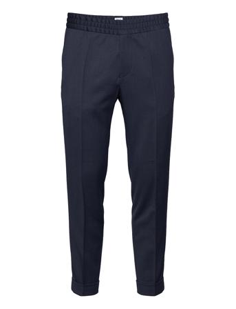 Terry Cropped Trouser Casual Bukser Blå Filippa K