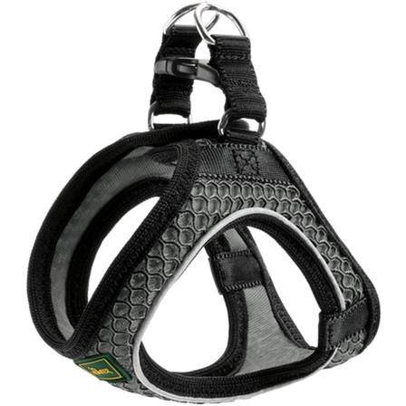 Hunter - Dog Harness Comfort Hilo Gray XX-Small/X-Small - Hund - Halsbånd - ZOO.no