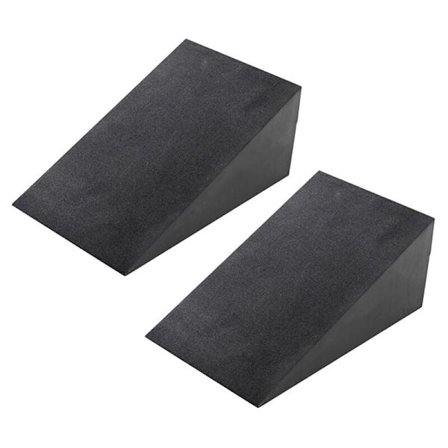 2-pack Yogamatta, Justerbar Squat Ramp, Lutande Bräda för Styrketräning och Marklyft