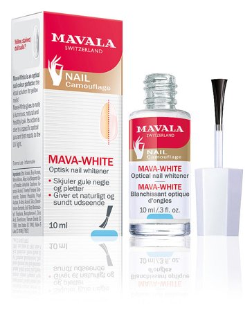 Mavala Mava White Optisk Nail Whitener 10 ml, Makeup, Neglepleje, Øvrigt