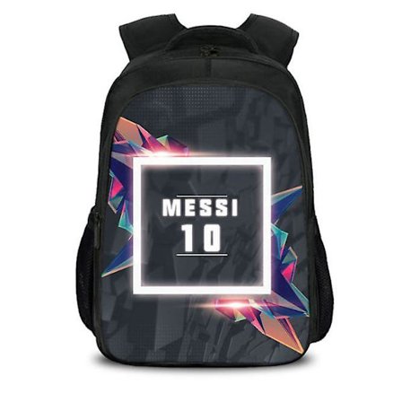 16 tuuman jalkapallo Messi 10 3D-tuloste lasten koululaukut ortopediset reput lasten koulupojat tytöt Mochila sarjakuvalaukku