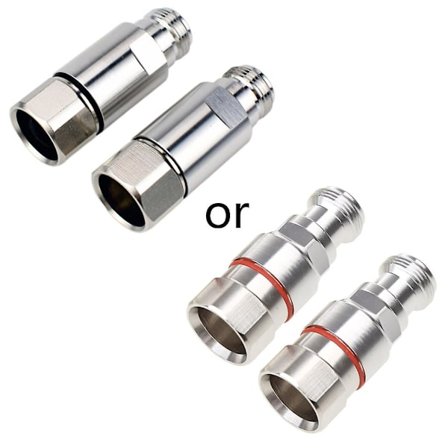 1/2 N -liitin 50-12 N-tyypin syöttöjohto naaraspuolinen koaksiaaliliitin