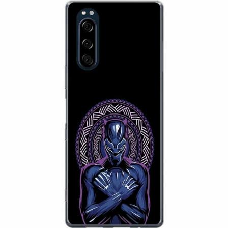 Sony Xperia 5 Genomskinligt Skal Black Panther: Wakanda Foreve