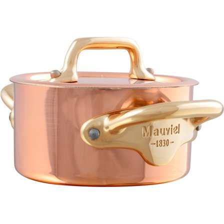 Mauviel M’150b Minigryte med lokk i kobber
