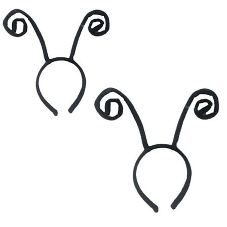 2 sommerfugleantenne hårbånd tøj hårbånd - fest sommerfugl