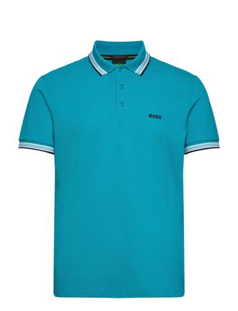 Paddy Polos Short-sleeved Blå BOSS