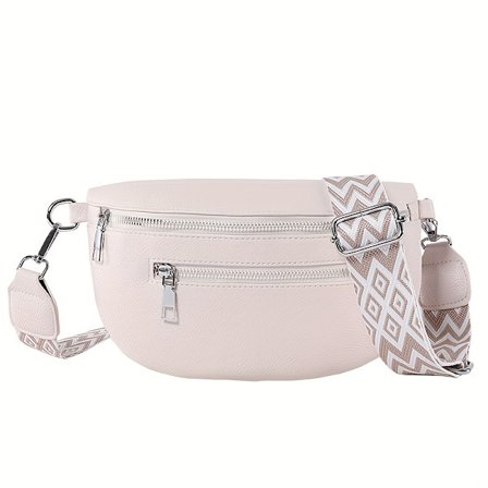 Vintage Crossbody-veske for kvinner med justerbar stropp