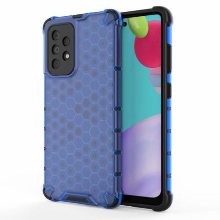 Skalo Samsung A52/a52s Stöttåligt Honeycomb Tpu Skal - Blå Blå