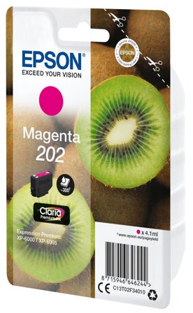 Epson 202 - magenta - original - blekkpatron