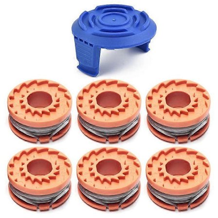 Ruohonleikkurin osat Spear and Jackson / Mac Allister / Qualcast / Worx 6 Puola + Puolan korkki TLW-01-1