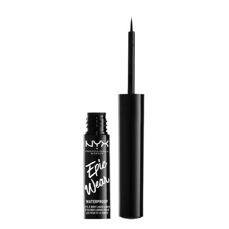 Nyx Professional MakeUp Epic Wear Waterproof Eye & Body Liquid Liner Black - Eyeliner