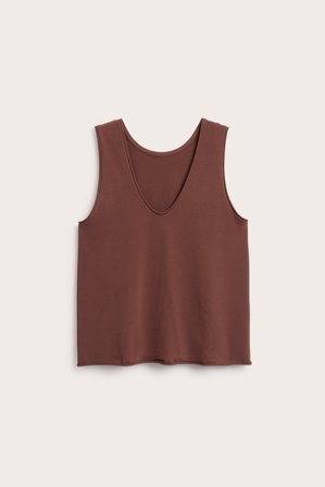 Kappahl | Singlet med v-hals | Vinrød