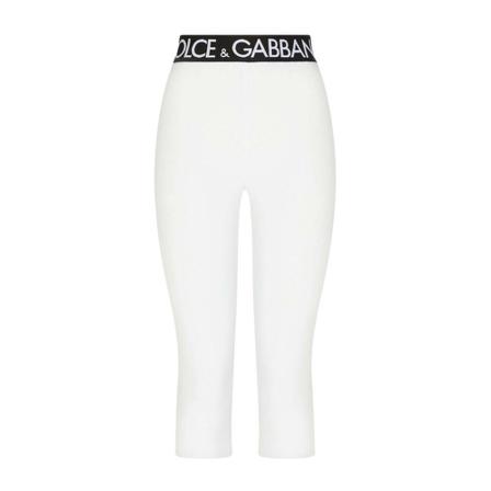 Dolce & Gabbana Shorts Hvid, Dame Leggings