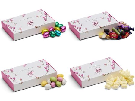 Påsk brevbox vår nougatägg 250g - Lyreco - Profilsortiment - Säsong - Påsk