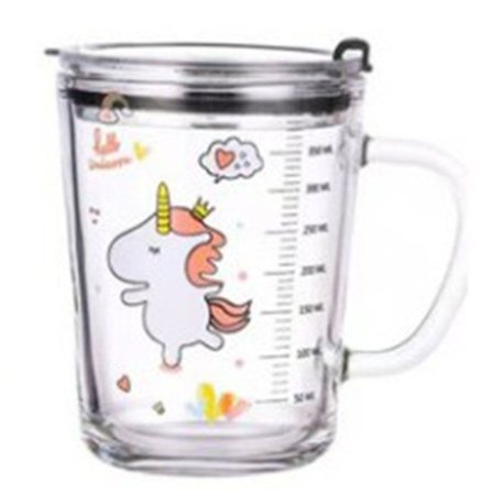 Soleiler dricksglas, med djurmotiv, barnglas, barnmjölkglas med