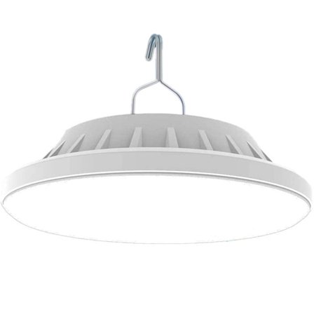 Solar Campinglampe med Fjernkontroll 120 LED IPX7 Vanntett USB-lader Kompatibel med Utendørs Vandring Strømbrudd