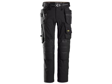 Snickers WORKWEAR Hantverksbyxa Str 6590 svart 58 - Lyreco - Arbetskläder > Arbetsbyxor och shorts > Hantverksbyxor