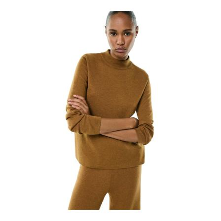 Ecoalf, Round-neck Knitwear Geel, Dames, Maat:M