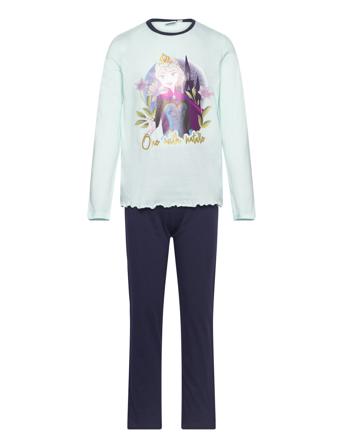 Long Pyjamas Pyjamassæt Multi/patterned Frost