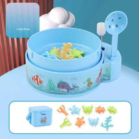 Minifiske Gashapon Game hine Leker Barnas Foreldre-Barn I Blue
