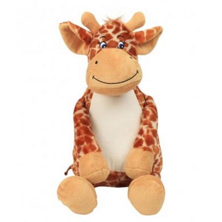 Mumbles Zippie Giraffe Soft Toy One Size Brun - Barn - Leksaker - Gosedjur