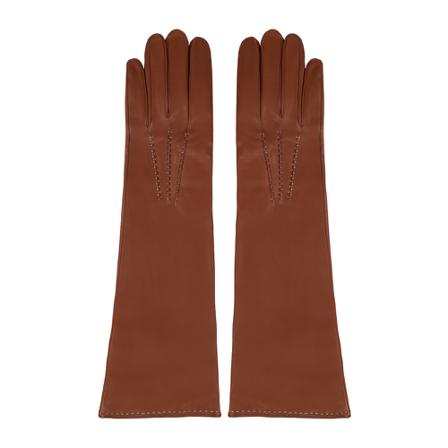 Ermanno Scervino, Gloves Brązowy, Kobieta, Rozmiar: 8 1/2 IN