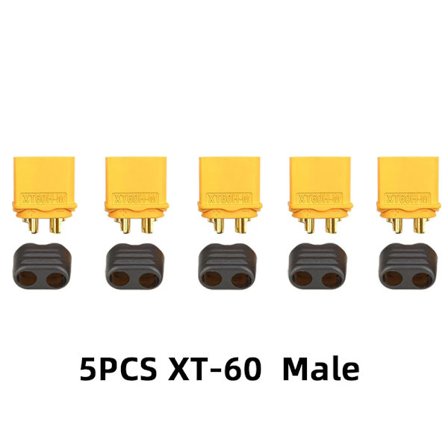 Amass XT60 Naaraspuoliset Bullet-liittimet RC Lipo-akulle, RC-drone-lentokoneen lisävarusteet, XT60-liittimet, tukkumyynti