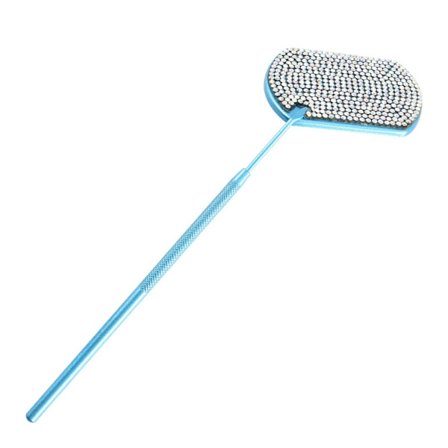 Rhinestone øyenvippespeil Profesjonelt utstyr for vippeextensions Kosmetisk verktøy for å sjekke extensions og sminke