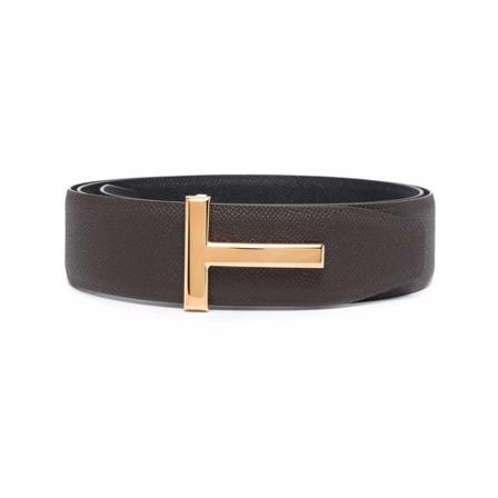 Tom Ford, Belt Brązowy, Mężczyzna, Rozmiar: 85 CM