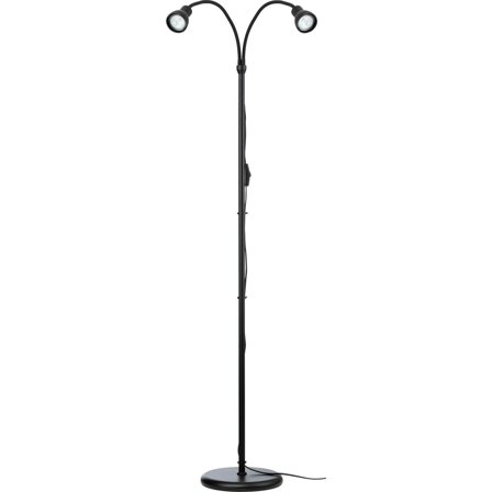 Elvita - Gulvlampe dubbel Lindesberg Svart