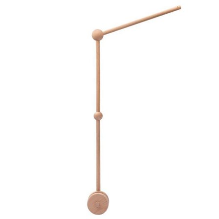 Puinen vauvan mobile-sängynpidike, painonkesto, luonnollinen vauvan sängyn mobile-varsi helppoon asennukseen lastenhuoneen sisustukseen, edistää 